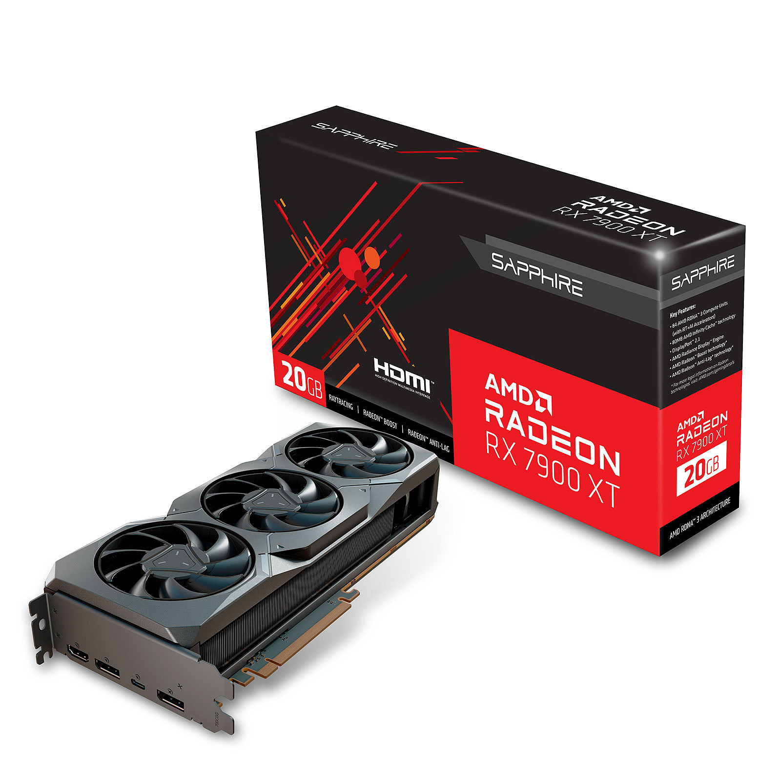 Graphic Cards: AMD RX 7900XT/20GB ASUS