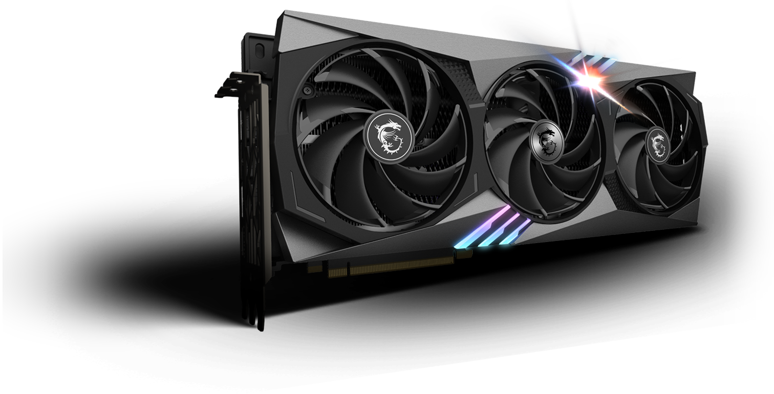 MSI GeForce RTX 4080 16GB GAMING X TRIO Graphics Card - DirectX 12